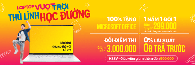 Laptop lên đời