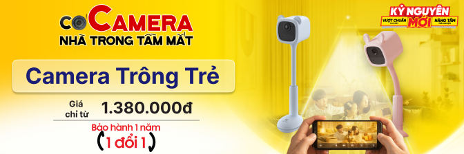Banner camera trông trẻ
