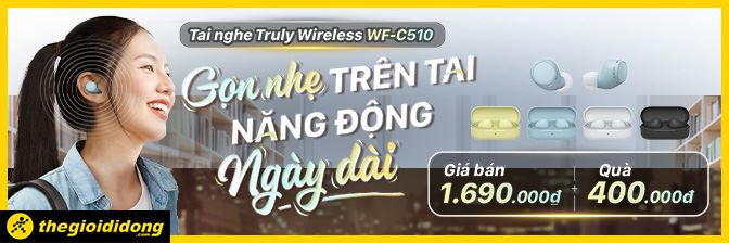 Tai Nghe Bluetooth True Wireless Sony Wf-c510 - Chính Hãng