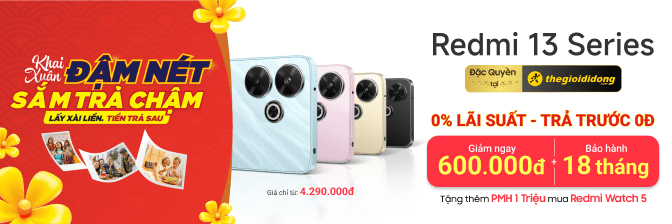 Xiaomi Redmi 13 6gb/128gb - Chính Hãng, Giá Tốt, Có Mua Trả Chậm