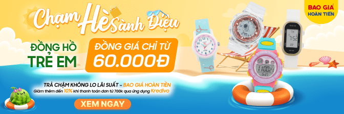 Đồng Hồ Trẻ Em Giảm Đến 50%, Chính Hãng, Kiểu Dáng Đa Dạng  - 05/2025