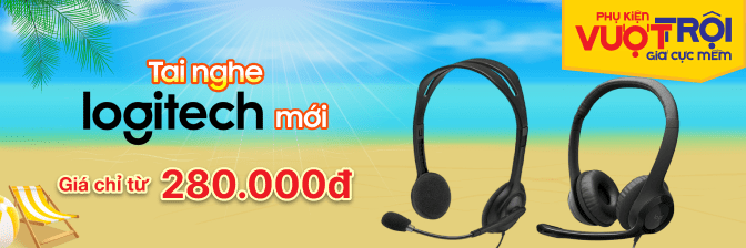 Tai Nghe Logitech Chính Hãng, Giá Rẻ, Trả Góp 0%, Giao Nhanh 1h  - 05/2025