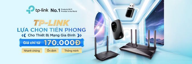 Thiết Bị Mạng Tp-link Chính Hãng, Giá Rẻ, Chất Lượng Cao.  - 01/2025