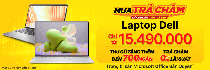 Máy Tính Laptop Dell Giá Rẻ, Có Trả Góp 0% Lãi Suất  - 12/2024