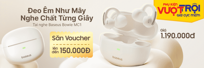 Tai Nghe Bluetooth Open-ear Ows Baseus Bowie Mc1 - Chính Hãng