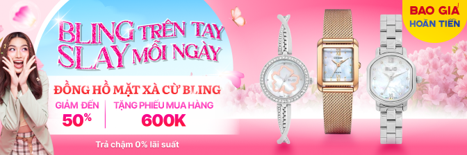Đồng hồ nữ mặt xà cừ