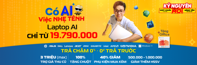 Laptop lên đời