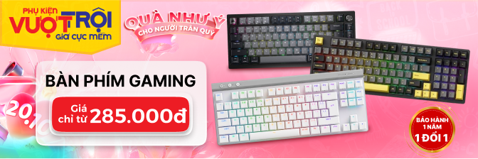 PK bàn phím Gaming
