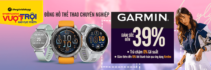 Đồng Hồ Garmin Chính Hãng, Giá Rẻ, Giảm Tới 40%, Trả Chậm 0%  - 05/2025
