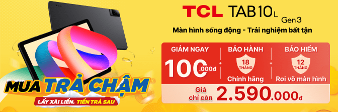 Tcl Tab 10l Gen 3 Wifi 4gb/64gb Chính Hãng, Giá Tốt, Bh 18 Tháng