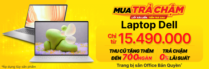 Máy Tính Laptop Dell Giá Rẻ, Trả Góp  - 11/2024