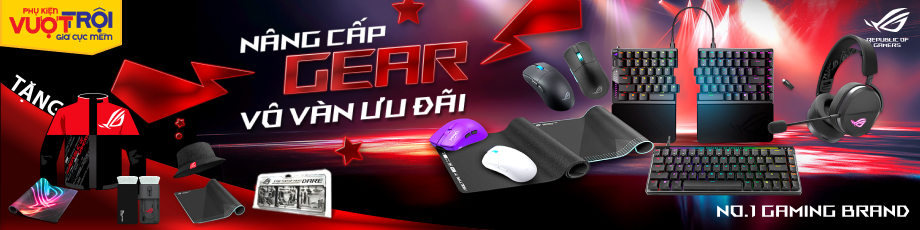 Nâng cấp gear ASUS