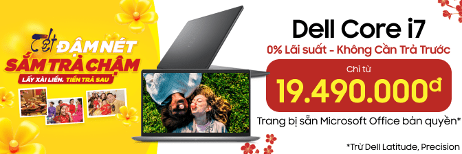 Máy Tính Laptop Dell Giá Rẻ, Có Trả Góp 0% Lãi Suất  - 01/2025