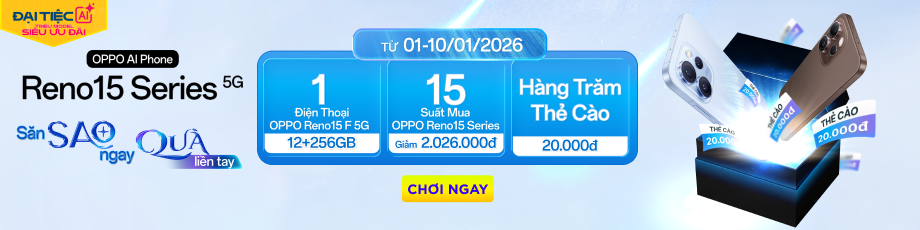 sự kiện ra mắt reno15