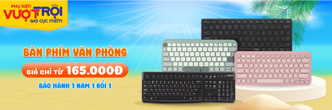 Bàn Phím Máy Tính Chính Hãng, Giá Rẻ, Có Mua Trả Chậm, Giao Nhanh - 05/2025