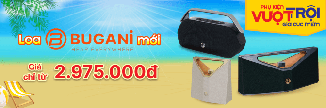 Loa Bugani Chính Hãng, Giá Rẻ,  Bh 12 Tháng, Hỗ Trợ Trả Chậm  - 05/2025