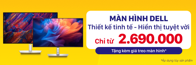 Màn Hình Dell 24-27-32 Inch Giá Rẻ, Góp 0%, Ưu Đãi Sốc  - 05/2025