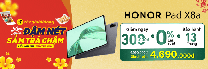 Honor Pad X8a Chính Hãng, Giá Tốt, Mua Trả Chậm 0% Lãi Suất