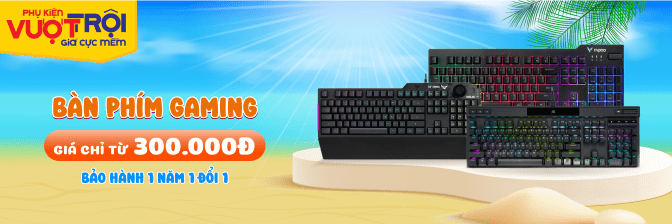 PK bàn phím Gaming