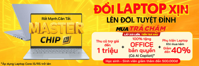 Laptop lên đời