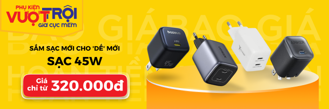 Adapter sạc dế mới