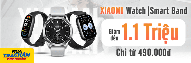 Đồng Hồ Xiaomi Chính Hãng, Thời Lượng Pin Lâu - Trả Mua Trả Chậm 0% Lãi Suất  - 12/2024