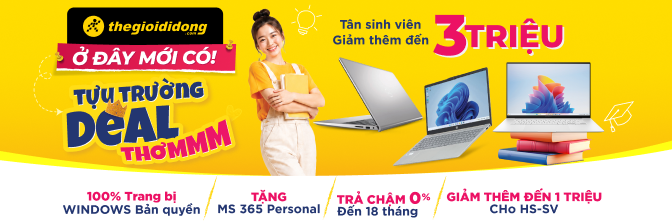 Laptop lên đời