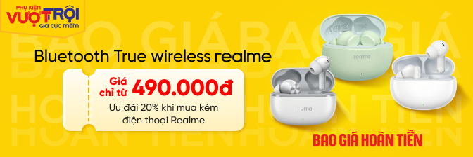 PK Tai nghe Bluetooth TWS Realme