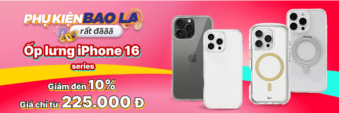 PK ốp lưng iPhone 16