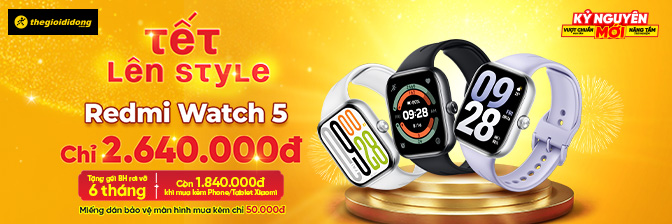 XIAOMI REDMI WATCH 5 - chạy thi đua nè