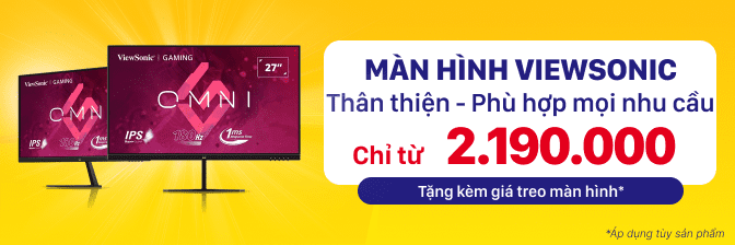 Màn Hình Viewsonic 24-27 Inch | Giá Rẻ, Giảm Đến 26%, Góp 0%  - 05/2025
