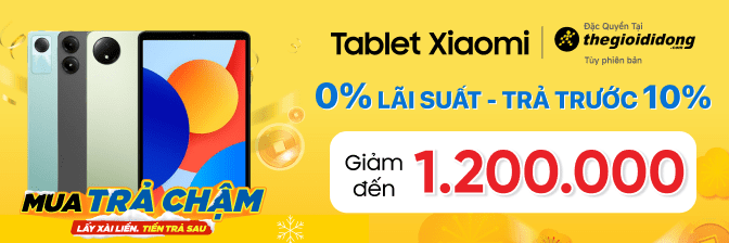 Máy Tính Bảng, Tablet Xiaomi Chính Hãng, Giá Rẻ, Mua Trả Chậm 0% Lãi Suất  - 12/2024