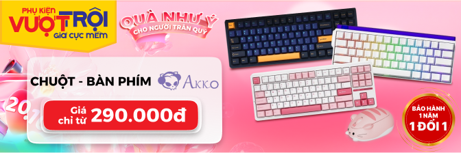 PK bàn phím akko