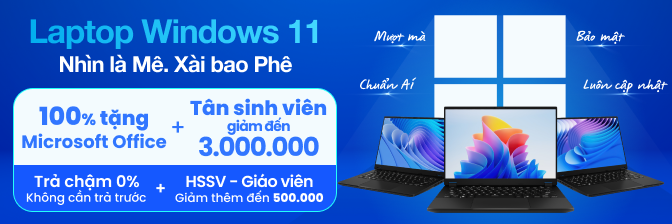 Laptop lên đời