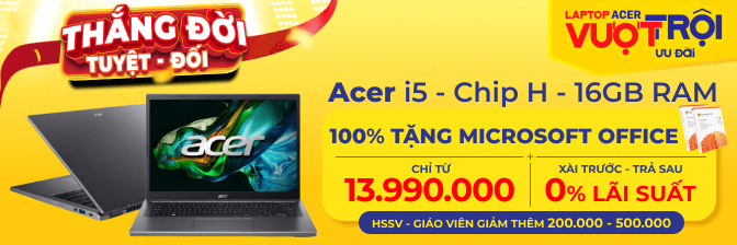 Máy Tính Laptop Acer Giá Rẻ, Mua Trả Chậm  - 05/2025