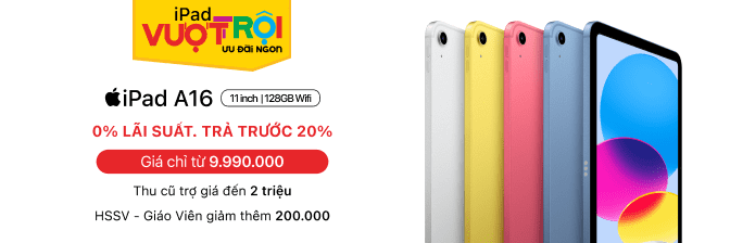 Máy Tính Bảng Ipad A16 Ipad (apple) Giá Rẻ, Chính Hãng  - 05/2025