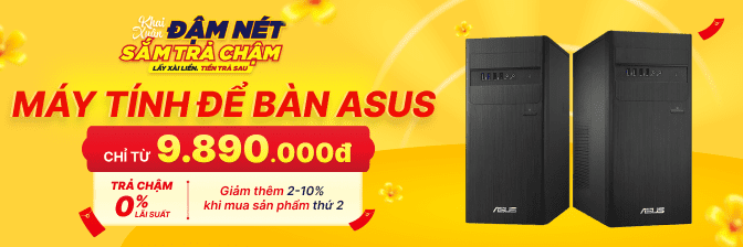 Máy Tính Để Bàn Asus Giá Rẻ, Cấu Hình Mạnh, Mua Trả Chậm 0% Lãi Suất  - 02/2025