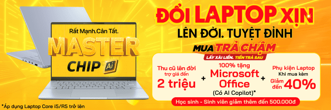 Laptop lên đời