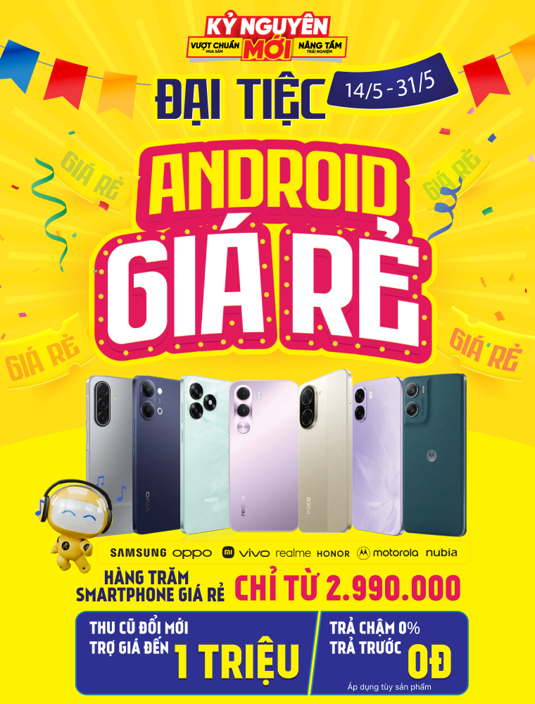 Đại Tiệc Smartphone Giá Rẻ