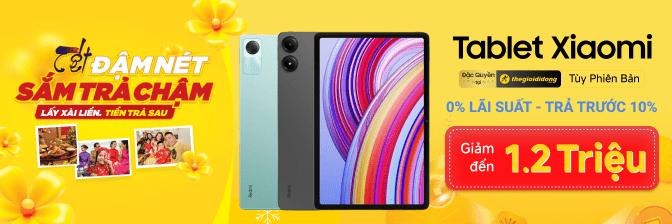 Máy Tính Bảng, Tablet Xiaomi Chính Hãng, Giá Rẻ, Mua Trả Chậm 0% Lãi Suất  - 01/2025