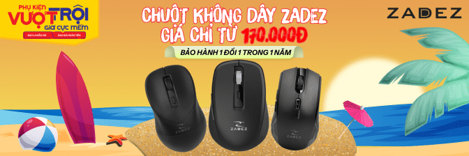Chuột Máy Tính Zadez Chính Hãng, Giá Rẻ, Chất Lượng Cao.  - 05/2025