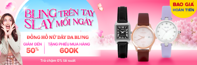 Đồng hồ nữ dây da