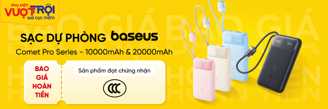 Pin SDP Baseus T3 Desk