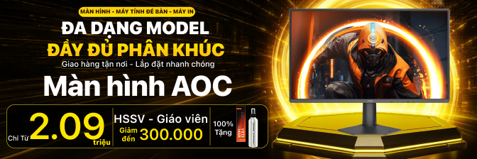 Banner LCD AOC