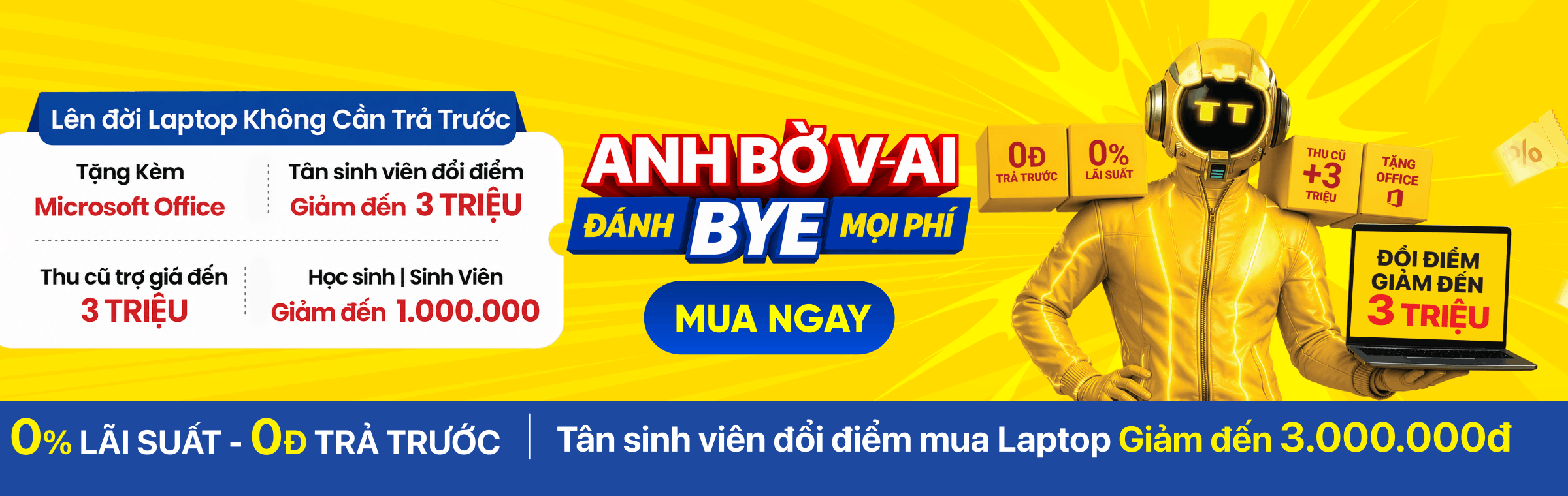 Lên Đời Laptop Không Cần Trả Trước
