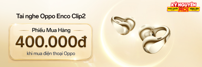 Tai nghe Bluetooth True Wireless OPPO ENCO Clip2 ETEN1