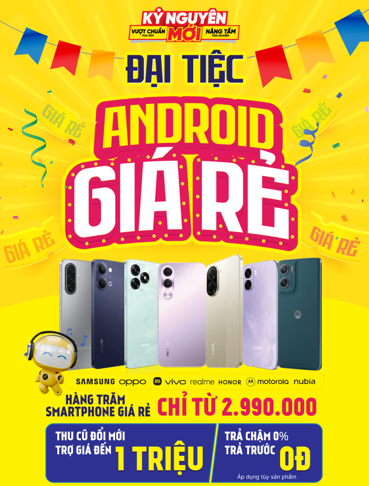 Đại Tiệc Smartphone Giá Rẻ