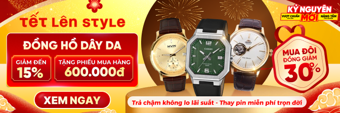 Đồng hồ nữ dây da