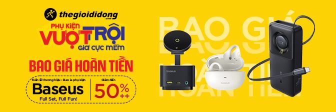 Baseus tuần lễ thương hiệu