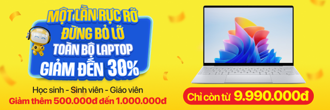 Laptop lên đời